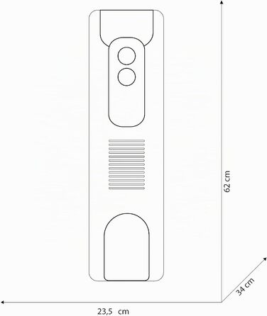 Масляний електрообігрівач Olimpia Splendid Caldorad 7 (99620), 1500 Вт, для приміщень до 50 м, білий