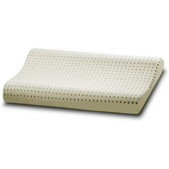 Подушка 100 піна з ефектом пам&39яті, виготовлена з алое вера та бавовни, чохол, який можна прати, модель Double Wave 1 Подушка Double Wave з алое 70 см x 40 см x 9 см, 1