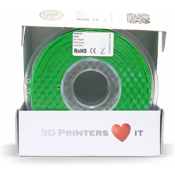 Мм Світло-зелений 1кг - високоякісний нитковий матеріал для 3D-друку, простий у використанні, ідеальний для моделей та прототипів, 3D PLA 1.75