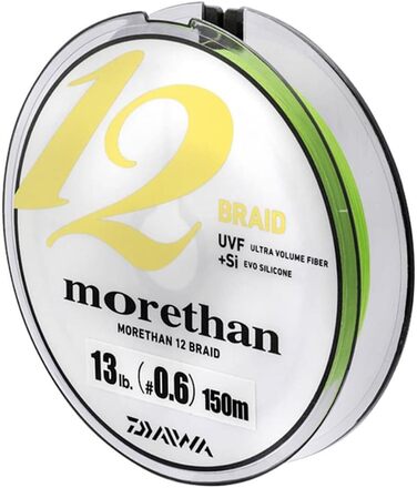 Спінінгова волосінь Daiwa для хижої риби EXSI Morethan 12 Braid las