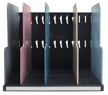 Артикул 390606D Вертикальна папка-картотека Modulotop з 5 роздільниками у скандинавському стилі для сортування пошти або документів формату A4 Розміри Глибина 30 x Ширина 28,8 x Висота 25,5 см різноманітні