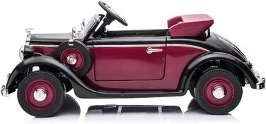 Дитячий електромобіль - ретро-автомобіль Audi Horch 930V - ліцензійний - 24V7AH, 2 двигуни - пульт дистанційного керування 2.4Ghz,