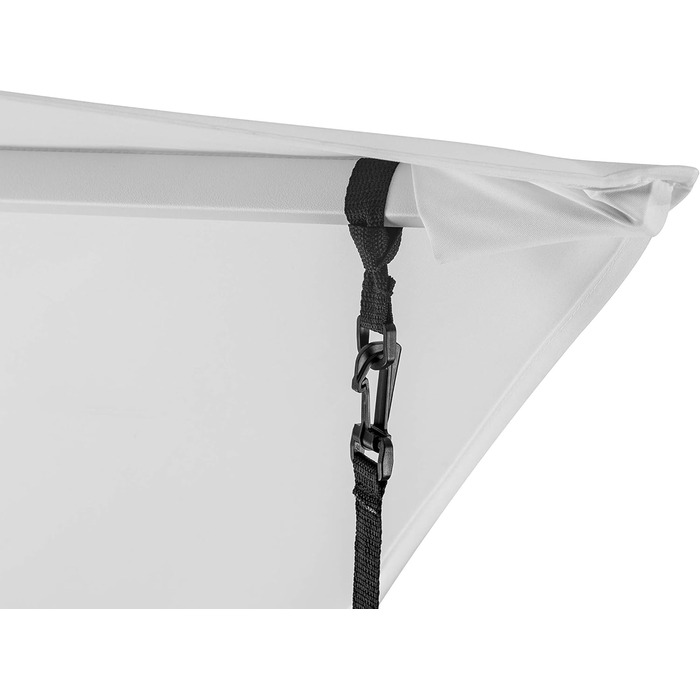 Вітрозахист Schneider для консольних парасольок, 313-00, чорна поліестерова стрічка, 0,09 кг, 273 x 2 x 0,2 см, антрацит