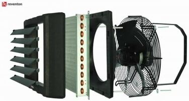 Опалення залу Ревентон Повітряний нагрівач HC45-3S - 43 кВт