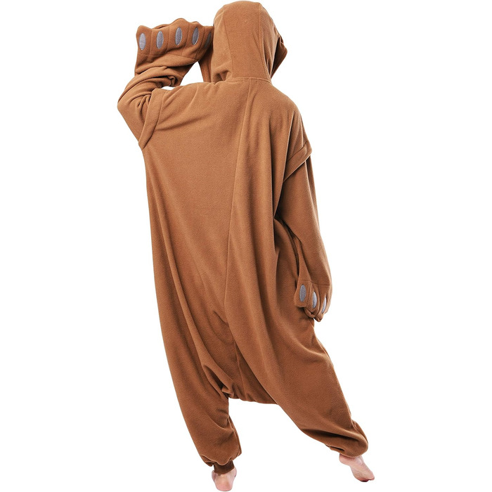 Кігурумі Морж, синтетичний матеріал, коричневий XL