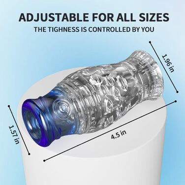 Іграшка для мастурбації для чоловіків, реалістичний мастурбатор з 3D-пристроєм для тренування вагіни, клітора, аналу та пеніса, еротична секс-іграшка для чоловіків, прозора