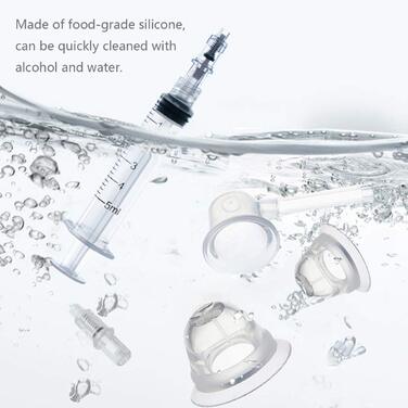 Силіконові вакуумні насадки Gipizi, 2 шт.