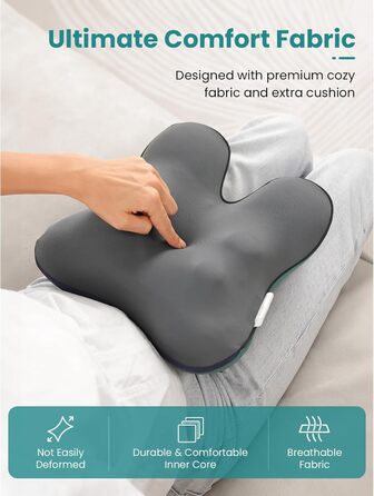 Масажер для спини з нагріванням, шиацу 3D Kneading Neck Massager, мязовий біль, дротова масажна подушка для шиї, спини, ніг, подарунки для чоловіків і жінок