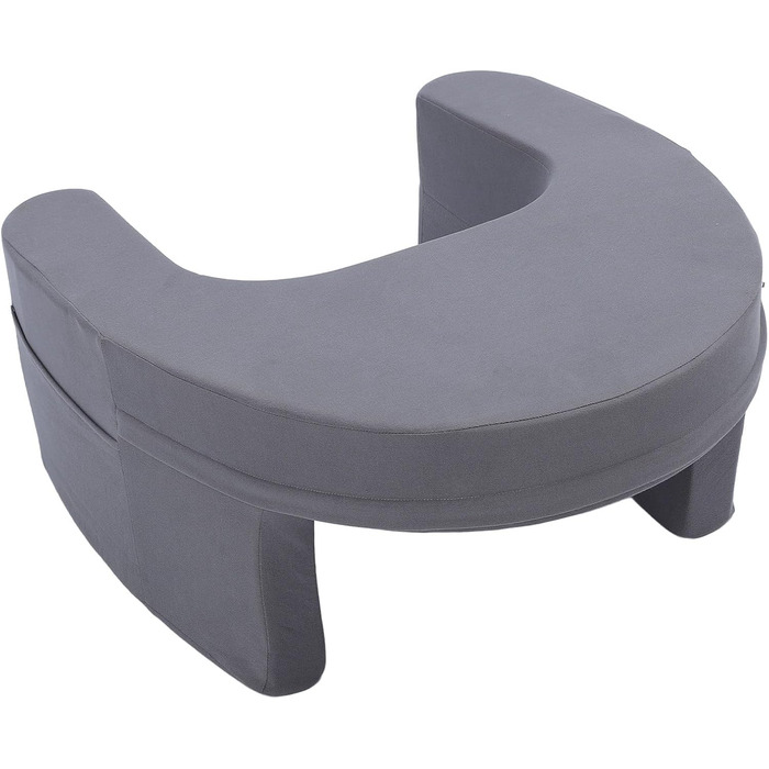 Подушка для читання Ejoyous для ліжка та дивана, подушка для колін для ігор, подушка для ноутбука, геймерська подушка з підлокітниками та бічною кишенею, для дорослих, які грають, читають, дивляться телевізор, грають на дивані