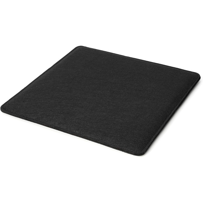 Подушка для сидіння FILU Felt 2-Pack Black Square (колір і форма на вибір) 35 x 35 см Подушка для сидіння для приміщень і вулиці, прикраса для будь-якого стільця у вітальні або їдальні, садове крісло/балконне крісло