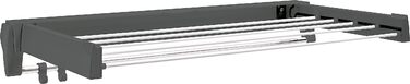 Сушарка для одягу JUWEL Standtrockner ArtDry 70 40148, Standard Artdry 70, колір обсидіановий сірий