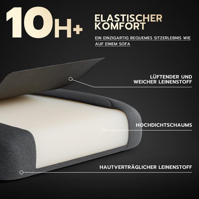 Ігрове крісло/офісне крісло, ергономічне, масажне сидіння з регульованою підставкою для голови та ніг, регульованими підлокітниками та 3D-підлокітниками, сталевий каркас (червоний) чорна тканина