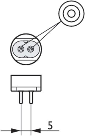 Люмінесцентна лампа TL5 28 Watt 865 - Philips 28W денне світло