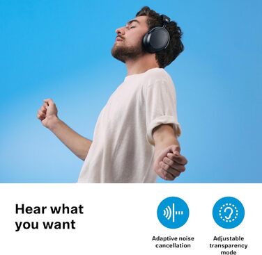 Бездротові навушники Sennheiser MOMENTUM 4 з Bluetooth - з адаптивним шумозаглушенням для кришталево чистого звучання дзвінків - 6