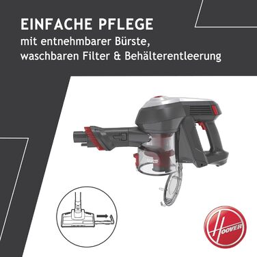 Акумуляторний пилосос для прибирання шерсті домашніх тварин H-FREE 100 PETS без мішка насадка для домашніх тварин I Час роботи до