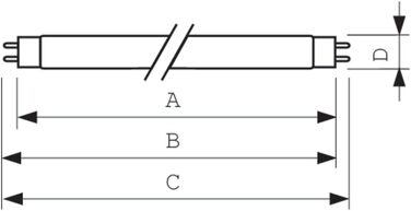 Люмінесцентна лампа TL-D 32 Watt 840 ECO - Philips замінює 36 Watt
