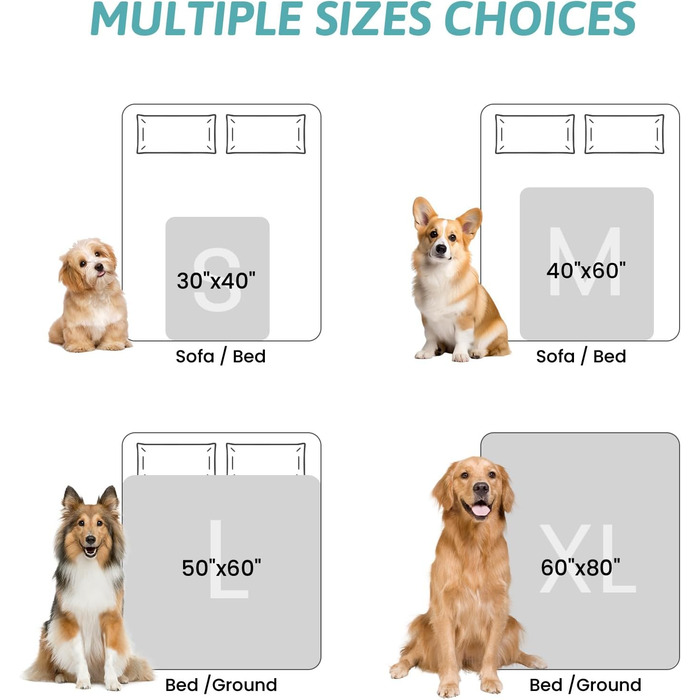 Ковдра зі штучного хутра з принтом оленя, м&39яка водонепроникна ковдра для домашніх тварин для дивана, ліжка та дивана, надійно захищає від сечі для великих собак та котів, двостороння, можна прати, 127x150 см, коричневий принт оленя 127x150 см