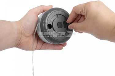 Ліхтар для кемпінгу BRUNNER, що перезаряджається, з гнучкими та згортаються світловими стрічками, IP44, сірий