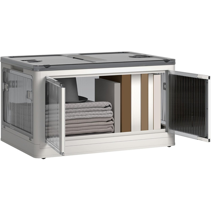 Штабельовані контейнери для зберігання з кришкою, розбірна шафа-органайзер для зберігання, пластикові висувні ящики на колесах з 5