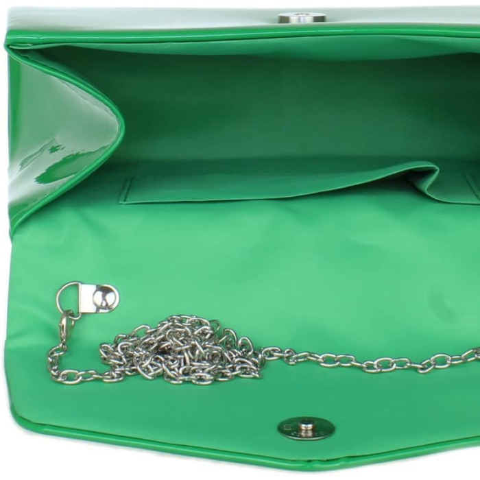 Жіночі сумочки-клатчі, твердий міні-валіза, зелений колір