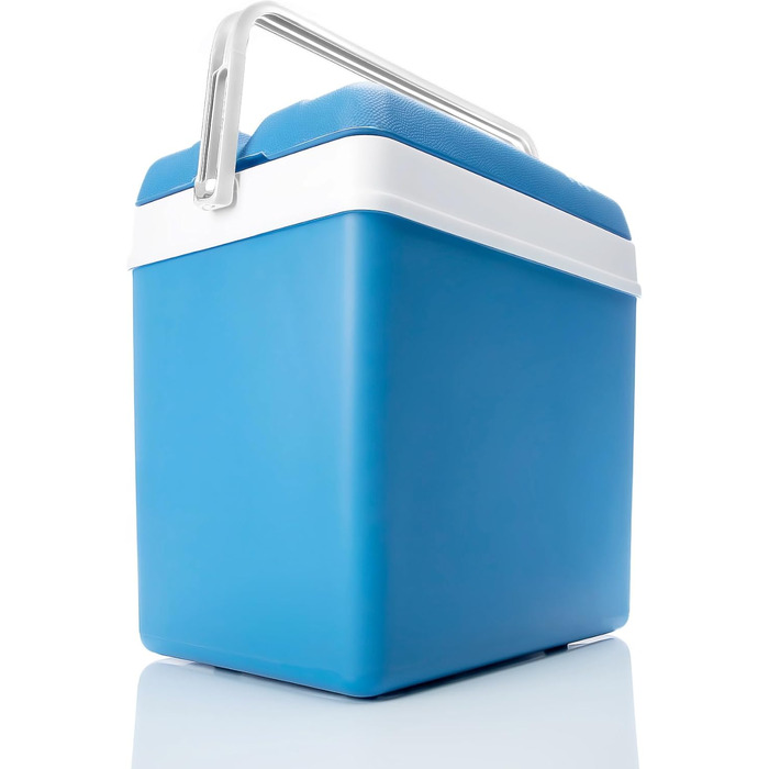 Холодильник BigDean на 24 літри - Холодильник без електрики, зберігає прохолоду до 11 годин - виготовлений з пластику - Міцний холодильник