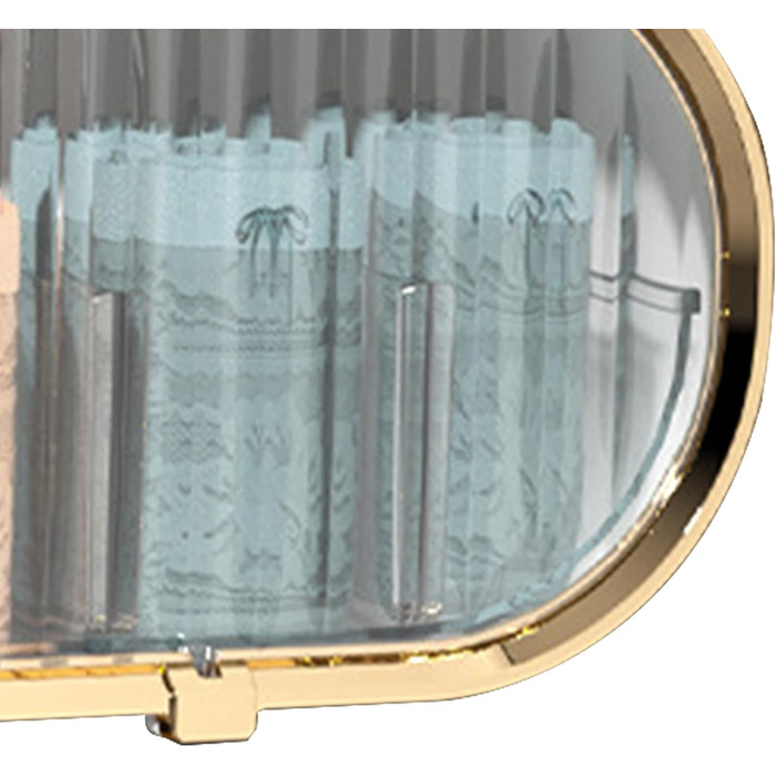 Настінний органайзер для білизни, міцний пластик, пилонепроникний, компактний, настінний, органайзер для шухляд, для спальні, дому, ванної кімнати (світло-зелений)