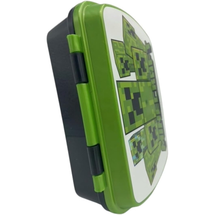 Ланчбокс для дітей Майнкрафт - прямокутна сумка для обіду, їжі та перекусів - 18 x 5 x 13 см