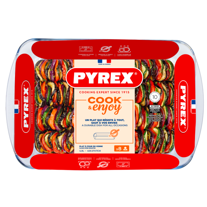 Форма для запікання Pyrex, 40х27х7 см (4.9 л) (7092327)