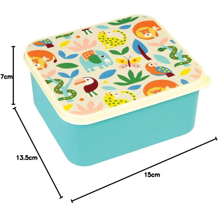 Ланчбокс Rex London Дикі Дива без BPA