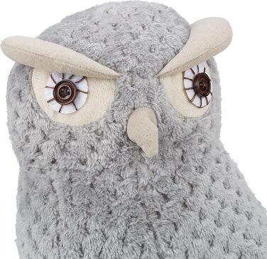 Дверний обмежувач сова, важкий дверний обмежувач, виготовлений з тканини, піщаний наповнювач, декор, дверний мішок для підлоги, Вх