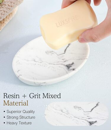 Мильниця мармурова, овальна мильниця мильниця губка мило дозатор стійкий до подряпин мильниця мильниця мильниця елегантна мильниця