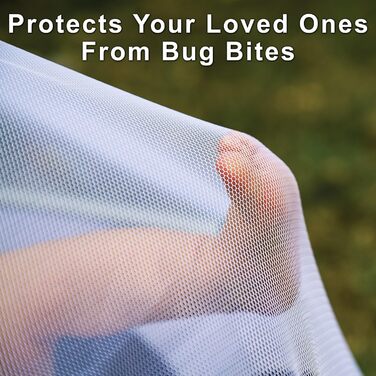 Москітна сітка Alpine Grand Premium Спіть краще, ніж будь-коли, знаючи, що ви всю ніч без комах Односпальне ліжко, двоспальне ліжко, ліжечко, гамак або кемпінг Включає комплект для підвішування та рюкзак-сумку для перенесення
