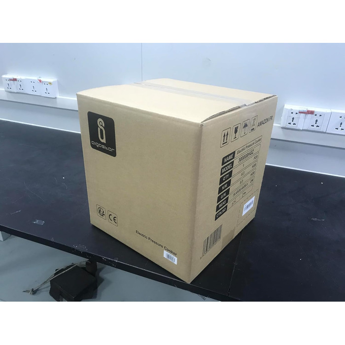 Скороварка Aigostar Panda 7 в 1, мультиварка на 6 л з 14 функціями, світлодіодна панель, налаштування тиску, таймер і функція піді