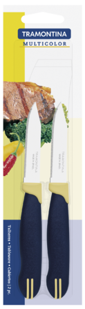 Набір ножів для овочів TRAMONTINA MULTICOLOR, 76 мм, 2 шт. (6610920)
