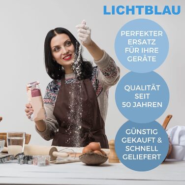 Світло-блакитний гачок для тіста 2646 сірий для кухонного комбайна Bosch I Змінний гачок для тіста підходить для MCM3100W, MCM3110W та MCM3200 I Пластиковий гачок для тіста для кухонних комбайнів I Запасна частина кухонного комбайна Bosch