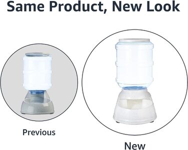 Диспенсер для корму та води для домашніх тварин Storeo Basics, станція годування, розмір S, прозорий