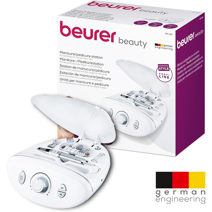 Манікюрно-педикюрна станція Beurer MP 100 (41 елемент)