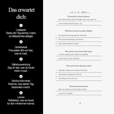 Щоденник із 5 запитань Для більшої усвідомленості у повсякденному житті 5 запитань для заспокоєння, зосередження та задоволення