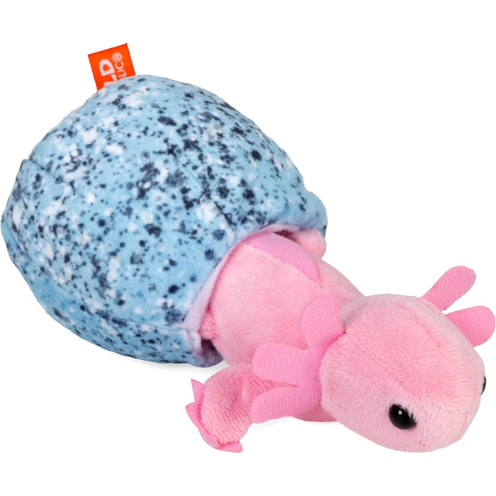 М'яка іграшка Axolotl Wild Republic, 15 см, плюшевий, наповнювач з перероблених пляшок