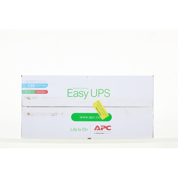 ДБЖ APC Easy UPS - BVX1600LI-GR - джерело безперебійного живлення 1600 ВА з виходами Schuko, резервний акумулятор і захист від перенапруг, резервний акумулятор з стабілізатором, світлодіодні індикатори 1600 ВА / 900 Вт DIN-виходи Одинарний