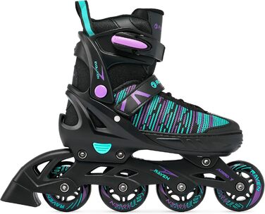 Ковзани/роликові ковзани RAVEN 2-в-1 для дітей, дорослих, дівчаток та жінок, регульовані розміри 35-39 (23 см-25,5 см)
