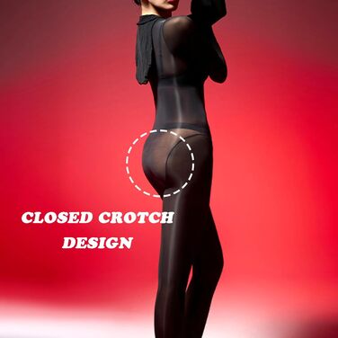 Боді-комбінезон RUIBAVYA, з капюшоном, блискучий, з рукавицями, чорний