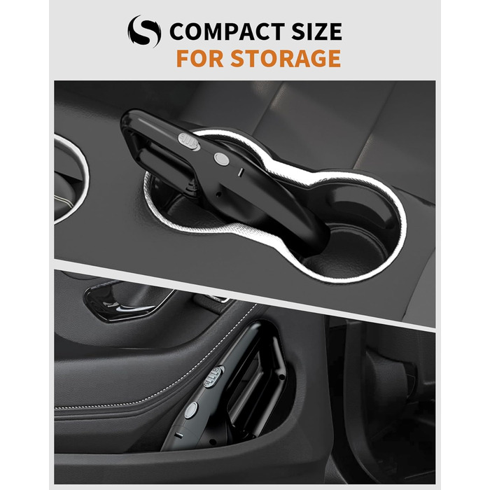 Ручний пилосос акумуляторний, невеликий потужний автомобільний пилосос з акумулятором, портативний автомобільний пилосос ручний пи