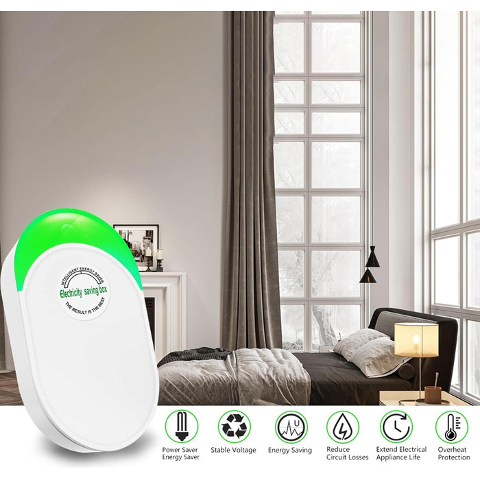 Енергозбереження - Оновіть енергозберігаючий пристрій, побутовий енергозберігаючий блок, простий у використанні, розумний електричний прилад для ринку