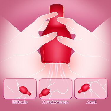 Вібратор для жінок Aomjauy, з функцією «лизання язиком», 8 режимів вібрації