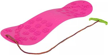 Сноуборд MARMAT дитячий пластиковий 72 см, рожевий