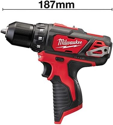 Акція на акумуляторний дриль-шуруповерт Milwaukee M12BDD-152C 2 шт. 12 В / 1,5 Ач Li-Ion, , 4933451460