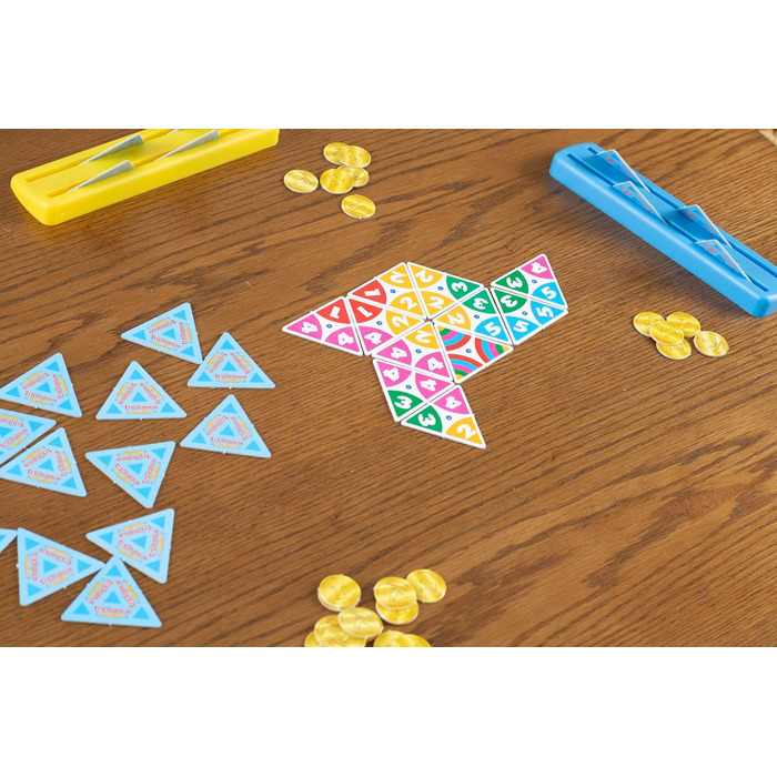 Настільні ігри від 4 років - Настільні ігри для 2-4 гравців - Гра в доміно, сімейна гра для дітей із середньою тривалістю 20 хвили