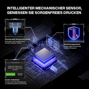 Принтер ELEGOO Saturn 4 Ultra MSLA, інтелектуальний полімерний принтер із швидким друком, моніторинг AI, дистанційне керування, ав