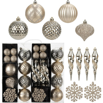 Набп різдвяних кульо 50 шт Briful